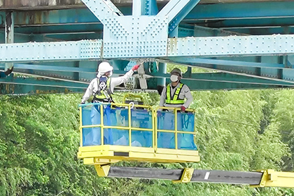 鋼構造及びコンクリート　道路橋・道路構造物の点検・調査、長寿命化計画