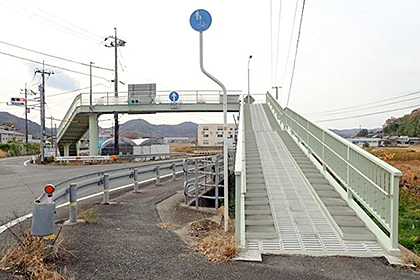 鋼構造及びコンクリート　横断歩道橋補修設計（橋面防水、部材補修、塗替え塗装）