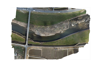 ICT 施工サポート・BIM／CIM 河道掘削