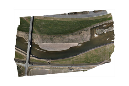 ICT 施工サポート・BIM／CIM 河道掘削