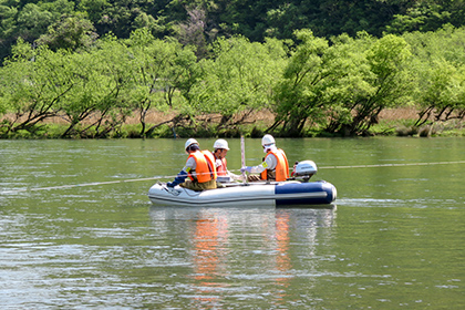 流量観測・水文調査