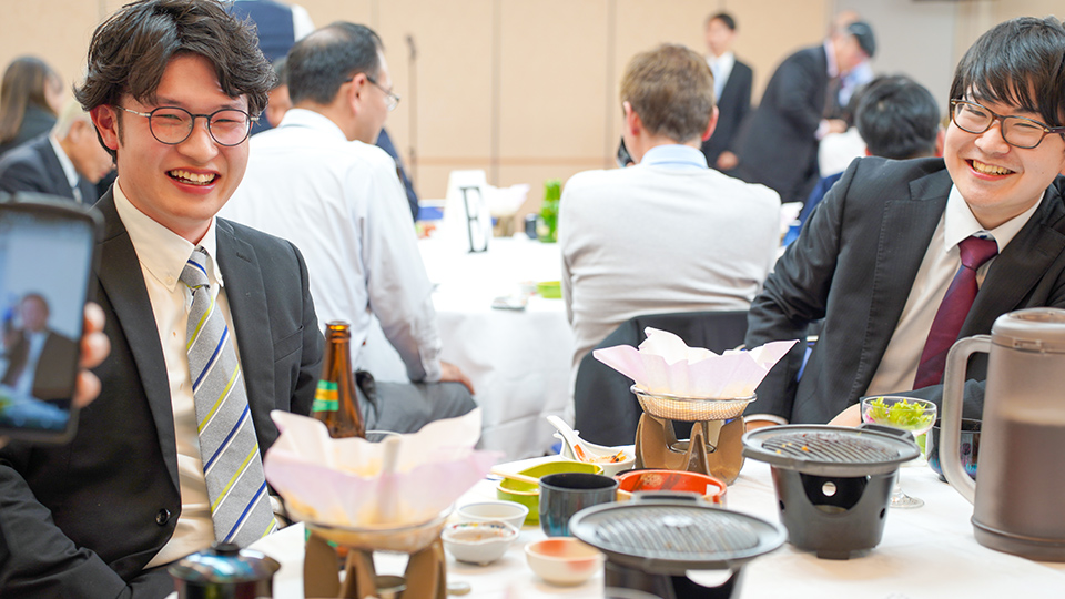 プライベートの様子